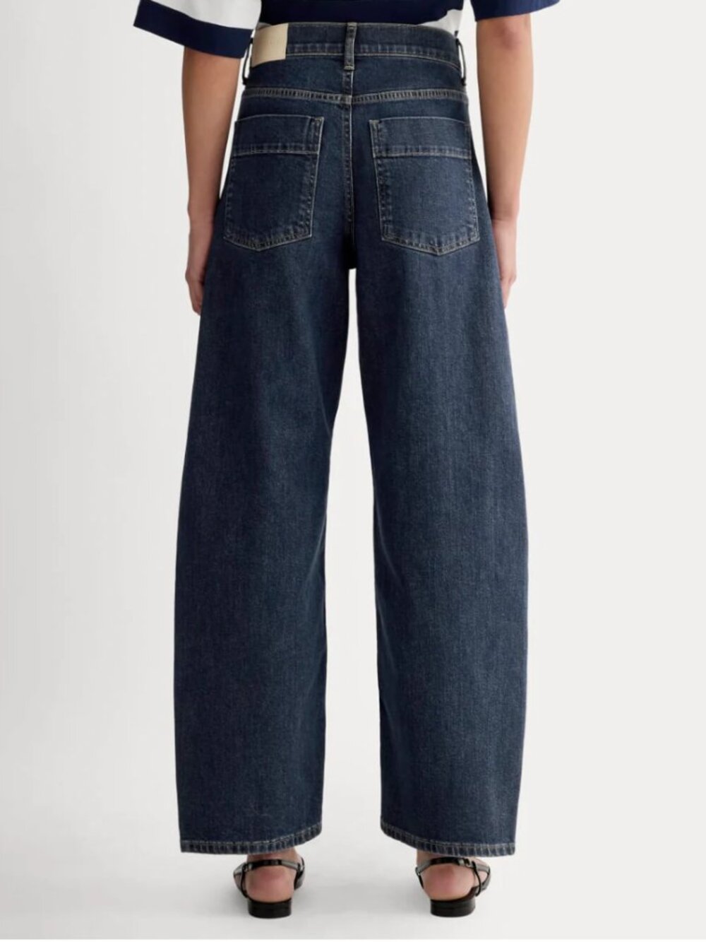 NWT Everlane The Way-High® Twist Curve Jean Indigo Rinse 28 - Picture 5 of 11